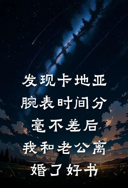 发现卡地亚腕表时间分毫不差后，我和老公离婚了好书