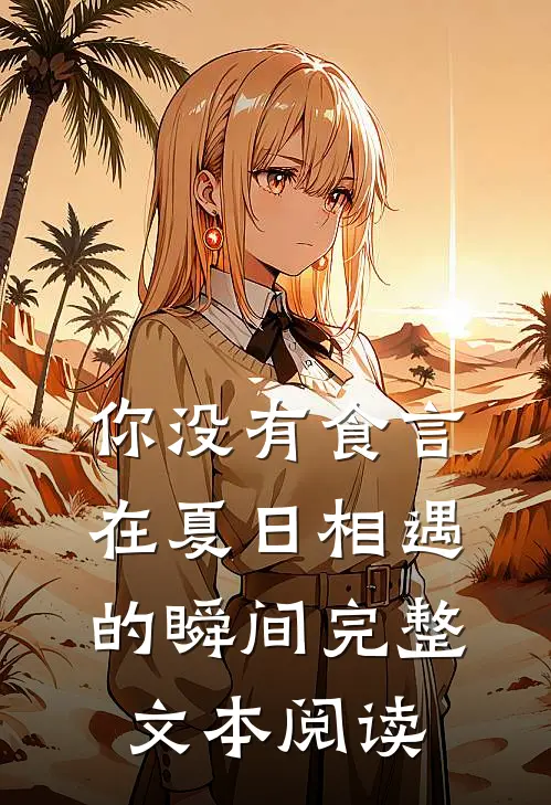 你没有食言在夏日相遇的瞬间完整文本阅读