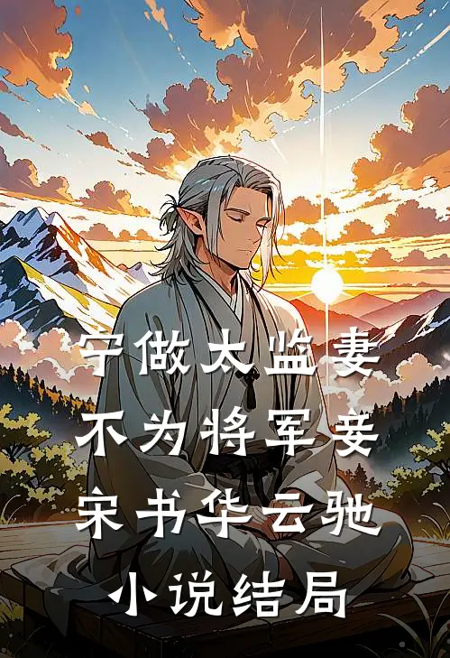 宁做太监妻，不为将军妾宋书华云驰小说结局