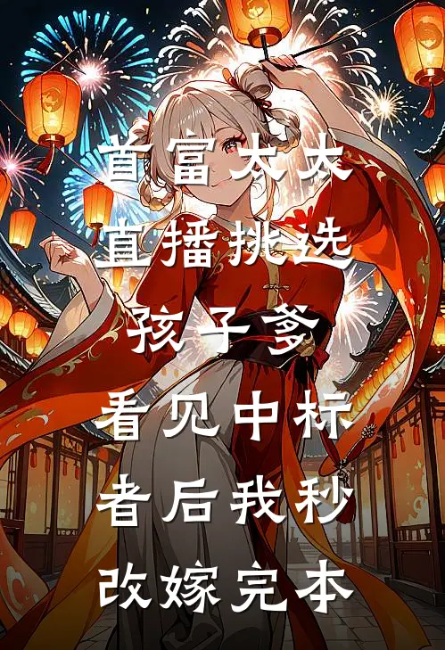 首富太太直播挑选孩子爹，看见中标者后我秒改嫁完本