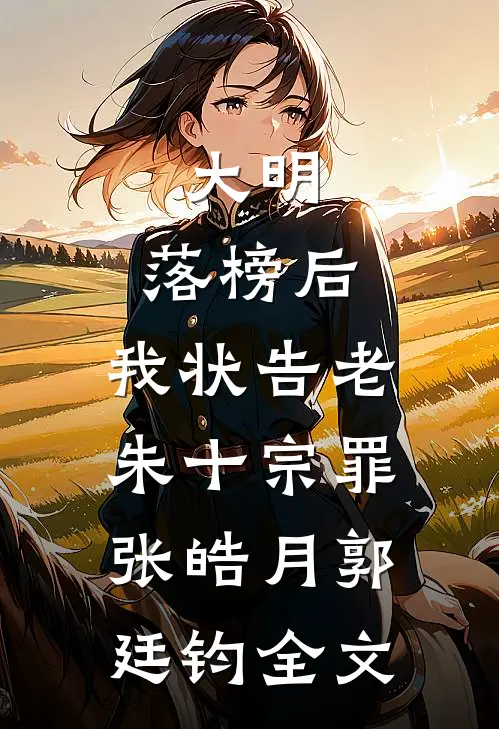 大明：落榜后，我状告老朱十宗罪张皓月郭廷钧全文