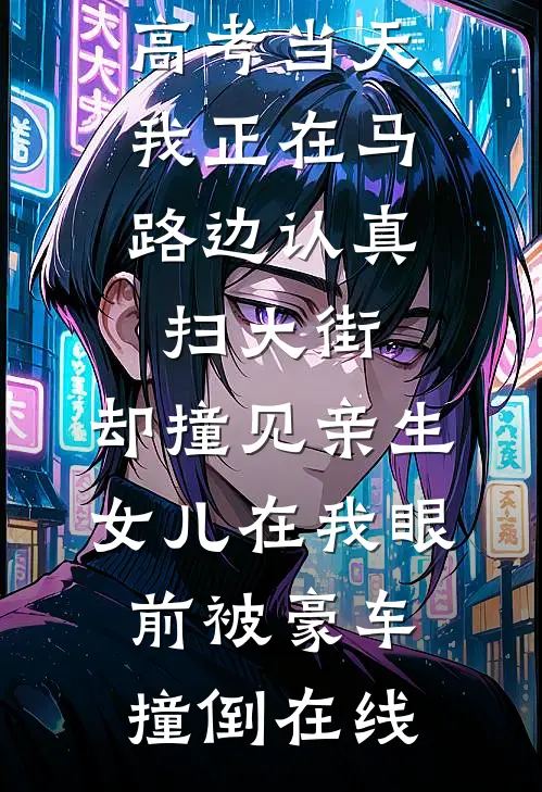 高考当天，我正在马路边认真扫大街，却撞见亲生女儿在我眼前被豪车撞倒在线