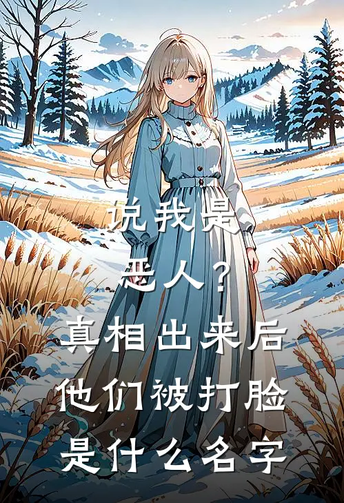 说我是恶人？真相出来后他们被打脸是什么名字