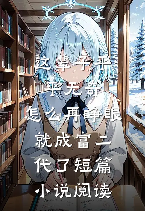 这辈子平平无奇，怎么再睁眼就成富二代了短篇小说阅读