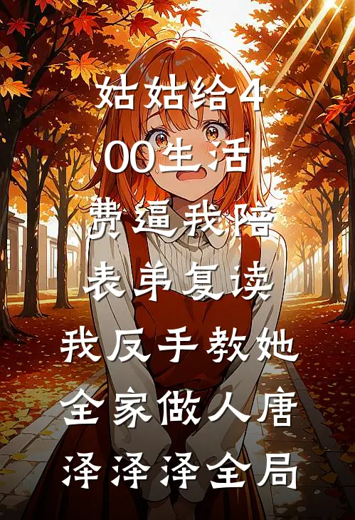 姑姑给400生活费逼我陪表弟复读，我反手教她全家做人唐泽泽泽全局