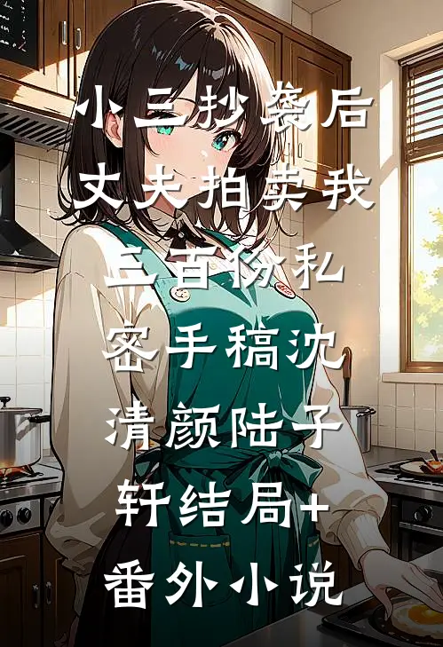 小三抄袭后，丈夫拍卖我三百份私密手稿沈清颜陆子轩结局+番外小说