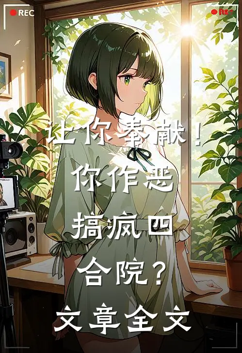让你奉献！你作恶，搞疯四合院？文章全文