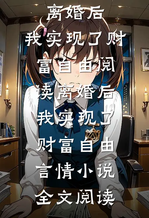 离婚后，我实现了财富自由阅读_离婚后，我实现了财富自由言情小说全文阅读