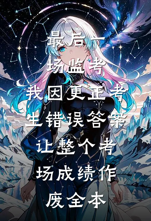 最后一场监考，我因更正考生错误答案，让整个考场成绩作废全本