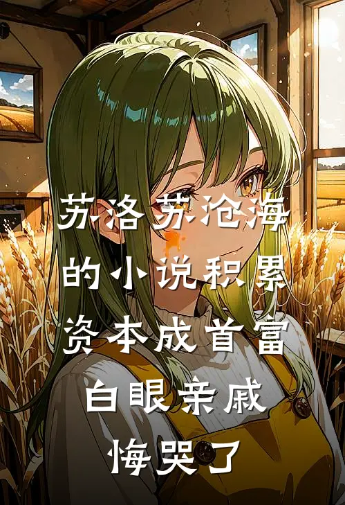 苏洛苏沧海的小说积累资本成首富，白眼亲戚悔哭了