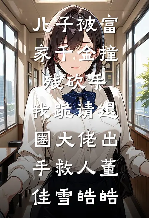儿子被富家千金撞残砍手，我跪请退圈大佬出手救人董佳雪皓皓
