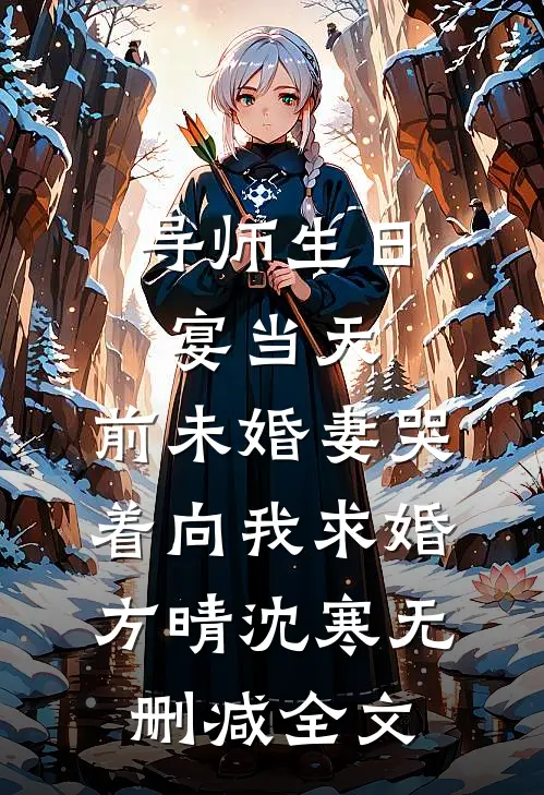 导师生日宴当天，前未婚妻哭着向我求婚方晴沈寒无删减全文