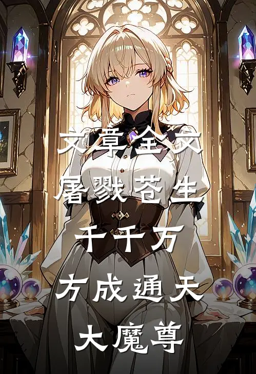 文章全文屠戮苍生千千万，方成通天大魔尊