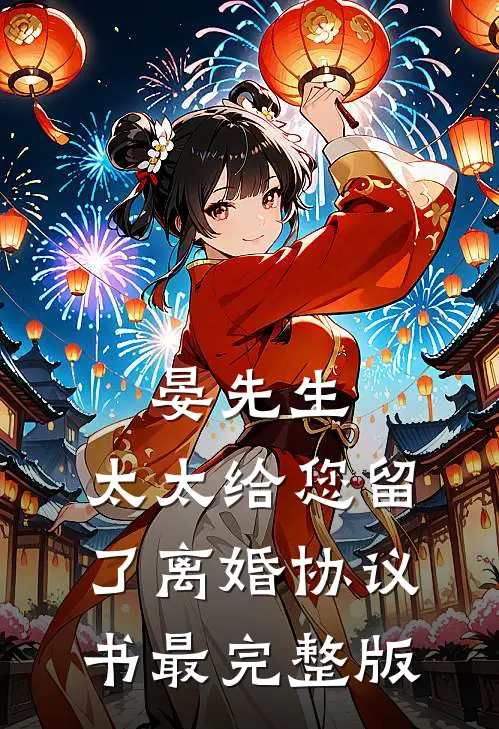 晏先生，太太给您留了离婚协议书最完整版