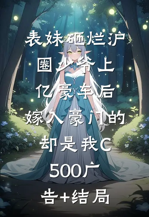 表妹砸烂沪圈少爷上亿豪车后，嫁入豪门的却是我C500广告+结局
